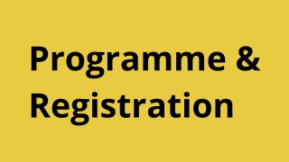 Programme and Registration
